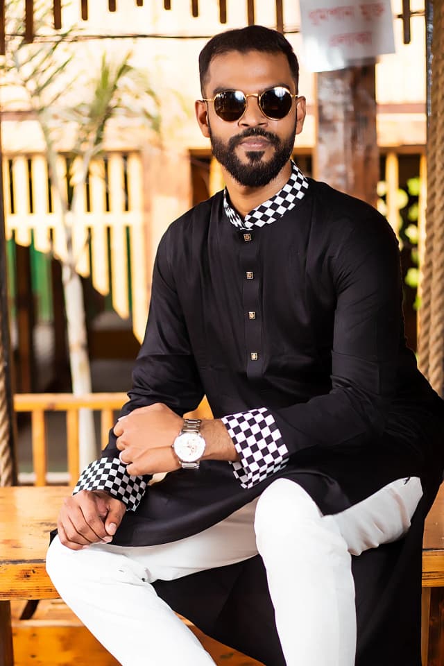 stylish-neck-black-soft-cotton-premium-panjabi