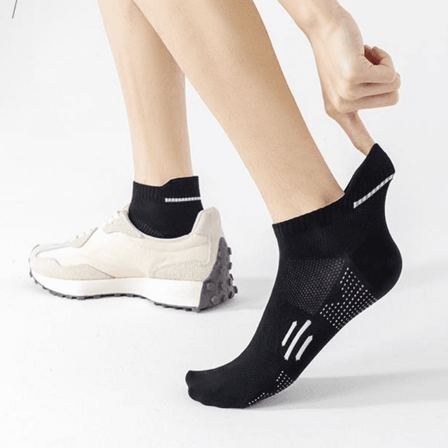 unisex-solid-color-antibacterial-sport-socks-set-of-5-